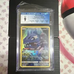 Pokemon Wishiwashi 240/236 Cosmic Eclipse Secret Rare CGC 9 English 2019 - Image 1