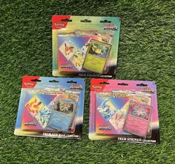 Pokemon TCG: Prismatic Evolutions Tech Sticker Collection / Lot of 3 - Image 1