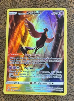 Galarian Articuno SWSH282 Black Star Promo Holo Pokemon Card. - Image 1