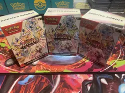 Pokemon TCG: (3) Prismatic Evolutions Booster Bundle Boxes. Brand New/Sealed - Image 1