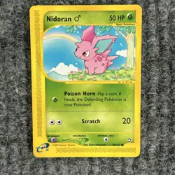 VTG Pokemon Aquapolis Nidoran M 96/147 Common Regular NM - Image 1