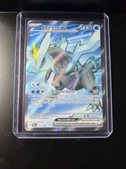 Kyurem EX 157/086 SV: Black Bolt & White Flare Ultra Rare Full Art 2025 NM - Image 1