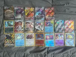 LOT OF 75 POKEMON TCG V CARDS VMAX TRAINER SWORD & SHIELD - Image 1