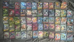 LOT OF 75 POKEMON TCG V CARDS VMAX TRAINER SWORD & SHIELD - Image 3