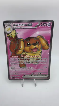 Pokemon TCG - Stellar Crown - 160/142 Dachsbun ex - Image 1