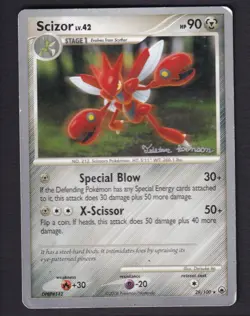 Scizor 29/100 Rare - World championship 2008 - Pokemon MP - Image 1