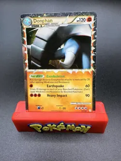 Pokemon Donphan Prime 107/123 Heartgold Soulsilver Ultra Rare Holo 2010 MP - Image 1