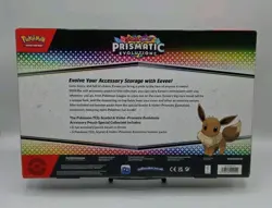 Pokemon TCG Prismatic Evolutions Accessory Pouch Special Collection Box - SEALED - Image 2