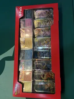 Pokemon TCG Scarlet & Violet Prismatic Evolutions 8 Mini-Tin Bundle Costco - Image 1