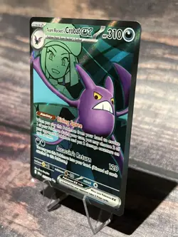 Team Rocket's Crobat ex 217/182 Ultra Rare Sv10: Destined Rivals Holo Pokemon - Image 3
