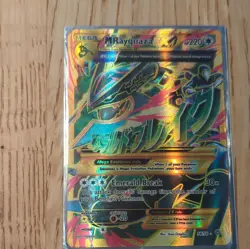 Pokemon M Rayquaza EX Full Art Ultra Rare Holo 98/98 XY Ancient Origins 220 HP - Image 1