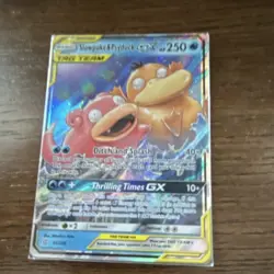 Pokemon Slowpoke & Psyduck GX 35/236 SM-Unified Minds Ultra Rare Holo GX 250 HP - Image 1
