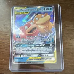 Pokemon Slowpoke & Psyduck GX 35/236 SM-Unified Minds Ultra Rare Holo GX 250 HP - Image 3
