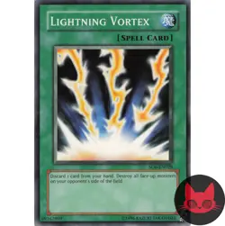 Yugioh Lightning Vortex SD6-EN028 Common NM - Image 1
