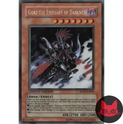 Yugioh Gorz the Emissary of Darkness RP02-EN000 Secret Rare Limited Edition LP - Image 1