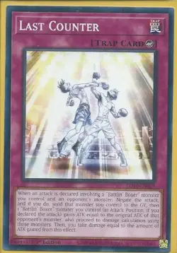 3x YUGIOH 1ST ED LD10-EN059 LAST COUNTER COMMON NEAR MINT (NM) - Image 1
