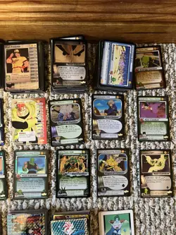 2000s Score Dragon Ball Z CCG Hi Tech Unsorted Card Lot 400+ cards w/ extras - Image 2