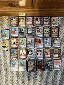 2000s Score Dragon Ball Z CCG Hi Tech Unsorted Card Lot 400+ cards w/ extras - Image 4