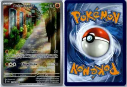 Pokemon Card - Sudowoodo 219/193 Paldea Evolved Illustration Rare Near Mint - Image 3