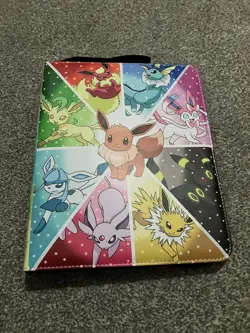 Pokemon Eevee evolutions Large Card Binder for Pokemon cards - Image 1