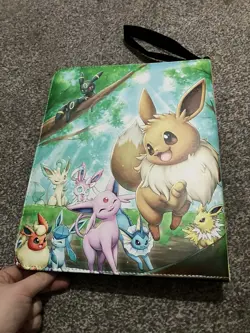 Pokemon Eevee evolutions Large Card Binder for Pokemon cards - Image 2