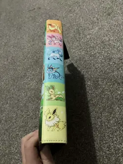 Pokemon Eevee evolutions Large Card Binder for Pokemon cards - Image 4