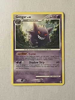 Gengar 16/99 Diamond & Pearl Arceus Non Holo Pokemon TCG Card 2009 Light Played - Image 1