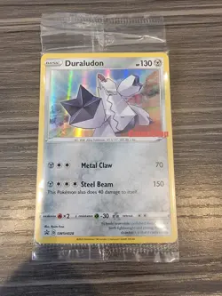Duraludon GameStop Stamped Holo PROMO SWSH028 NEW SEALED Pokemon Card - MINT! - Image 1