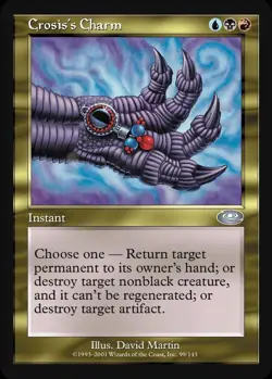 "Crosis's Charm" x4 - Magic The Gathering - Planeshift - 4-Card Playset - Image 1