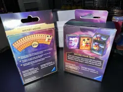 Disney LORCANA: FIRST CHAPTER TCG Mickey Mouse 80-Card Deck Box & Sleeves * NEW - Image 2