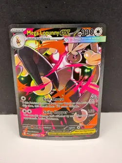 Pokemon Card Mega Lopunny EX 128/094 (Pokemon Phantasmal Flames) !FAST SHPPING! - Image 1