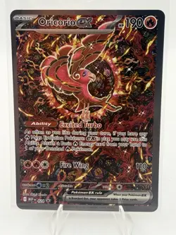 Pokemon Oricorio ex 190 HP Promo Card Me: Mega Evolution 024 Holo English - Image 1