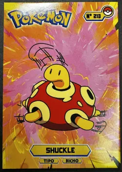 SHUCKLE - POKEMON JOHTO CARDS TOP POKEDEX CCG FOIL - Image 1