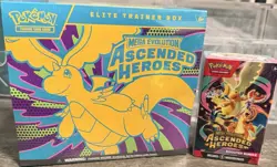 Pokemon Mega Evolution Ascended Heroes Elite Trainer & Booster Bundle English - Image 1
