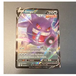 Pokemon TCG Gengar V 156/264 Fusion Strike Ultra Rare Holo 210HP Basic 2021 - Image 1