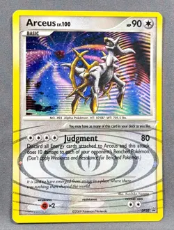 MP Arceus DP50 Holo Promo Diamond and Pearl Promos Pokemon Kunihiko Yuyama - Image 1