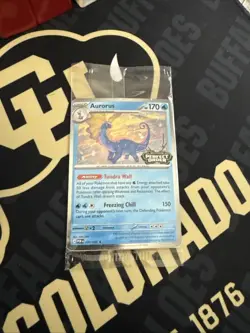 Aurorus 024/088 - Cosmo Holo - Pokemon Perfect Order Stamped Promo SEALED - Image 1