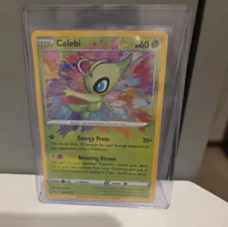 Pokemon TCG Celebi Vivid Voltage 009/185 Holo Amazing Rare - Image 1