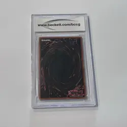 Yu-Gi-Oh! Right Leg of the Forbidden One LOB-120 1st Ed Ultra Rare Holo BCCG 10 - Image 2