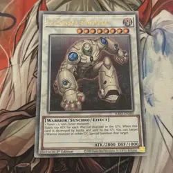 YUGIOH COLOSSAL FIGHTER RA03-EN200 QUARTER CENTURY RARE NEAR MINT - Image 1