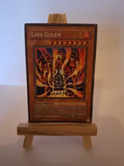 Lava Golem pgd-107 1st Edition Secret Rare Yugioh TCG English - Image 1