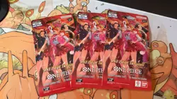 ONE PIECE Heroines EB-03 Sleeved Booster Pack English Lot Of 3 New Sealed - Image 1
