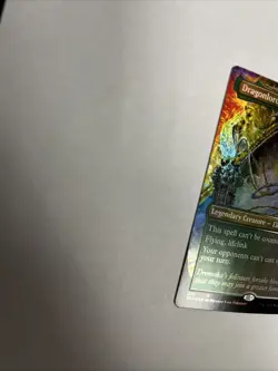 Dragonlord Dromoka Borderless Foil Card #376 MTG LP - Image 5