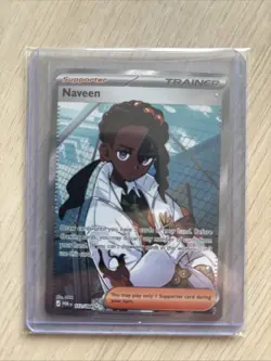 Naveen 112/088 Full Art Perfect Order Ultra Rare Pokemon TCG Card NM Mint - Image 1