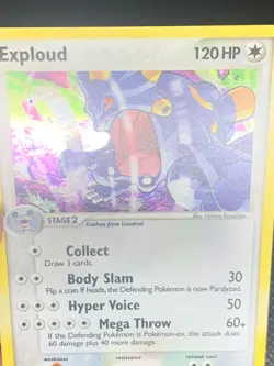 Exploud 3/106 Holo - ex Emerald Pokemon Card - LP - Image 4