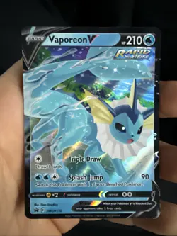Vaporeon V - SWSH150 Promo SWSH: Sword & Shield Promo Cards Pokemon TCG NM - Image 1