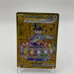 Pokemon card - Terapagos EX 173/142 - Stellar Crown - Pack Fresh - tcg - Image 1