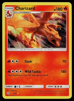 Pokemon Card - Charizard Detective Pikachu 5/18 Ultra Rare - Image 1