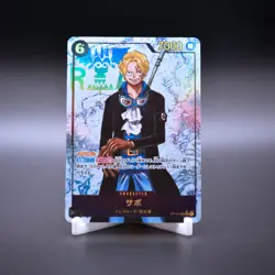 Sabo ONE PIECE Card Game Japanese OP13-120 SEC Carrying on His Will NM - Image 1