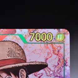 Monkey D. Luffy ONE PIECE Card Japanese OP13-118 SEC Carrying on His Will NM - Image 4